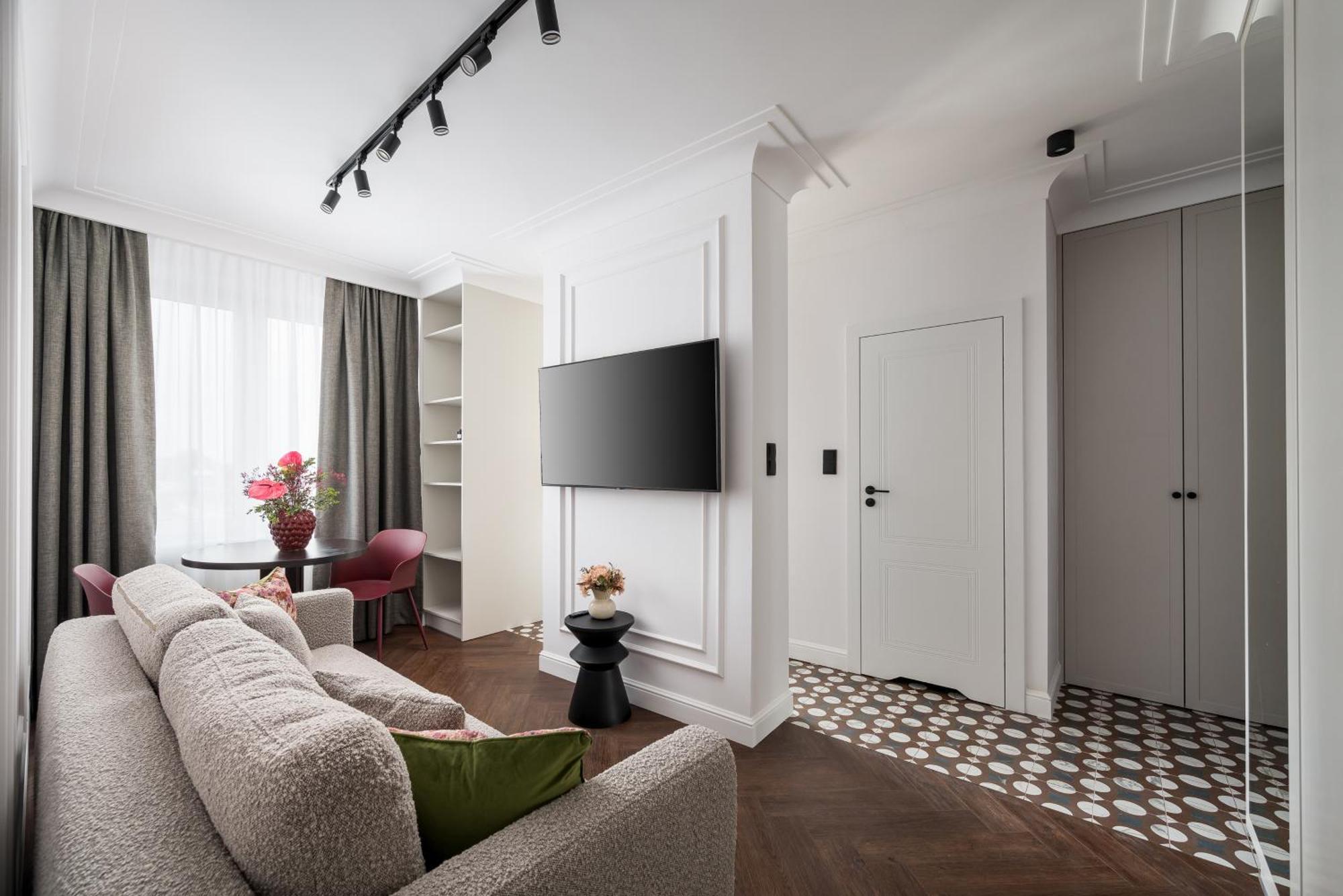 City Centre Deluxe Apartment Warschau Buitenkant foto
