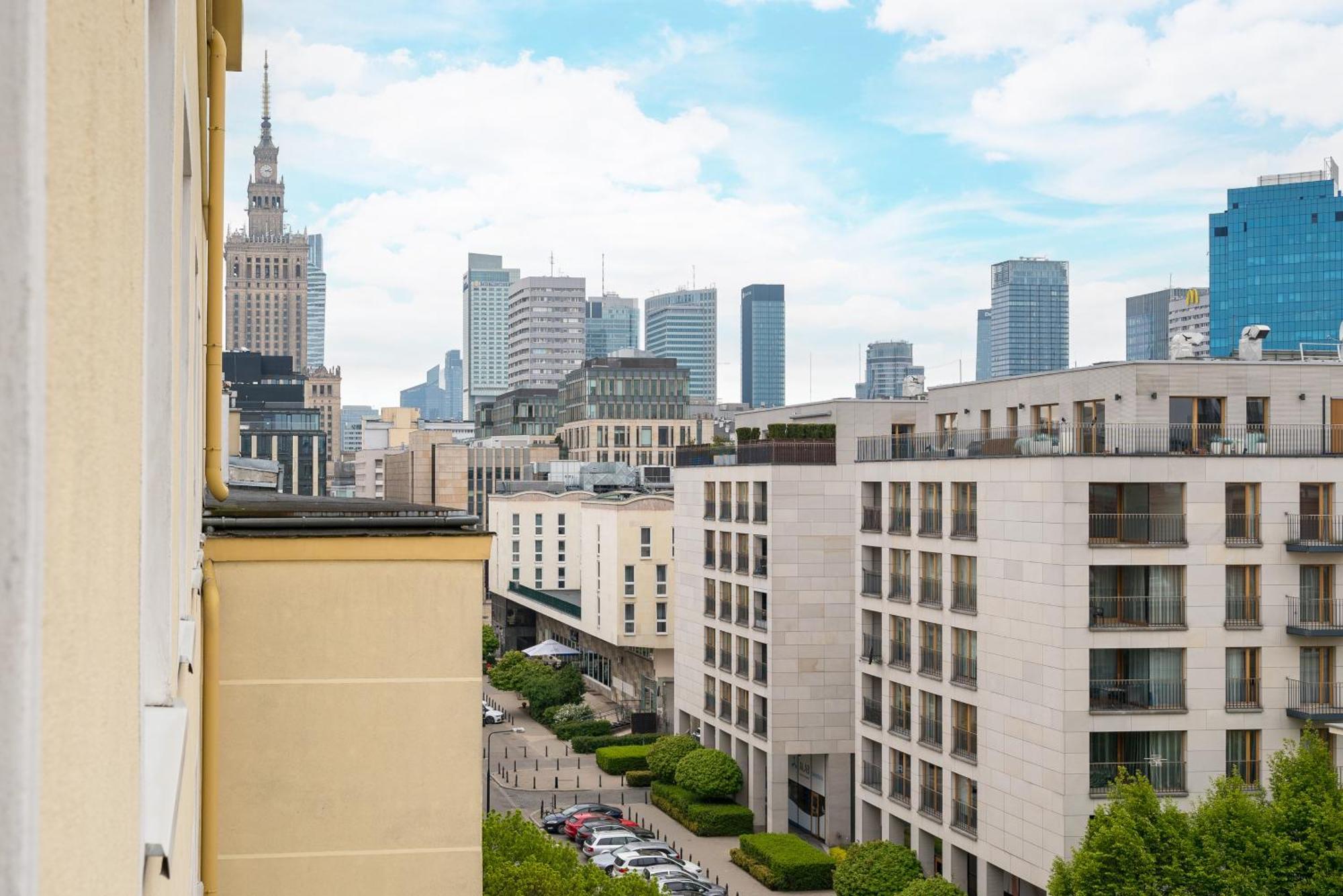 City Centre Deluxe Apartment Warschau Buitenkant foto
